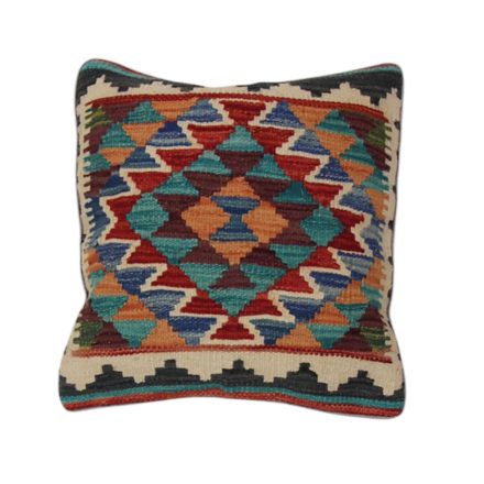 Hand woven cushion cover 45x45 Kilim decorative pillow