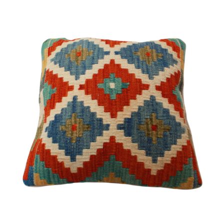 Kelim pillowcase 45x45 hand woven cushion