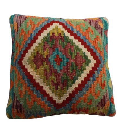 Kelim pillowcase 45x45 hand woven cushion