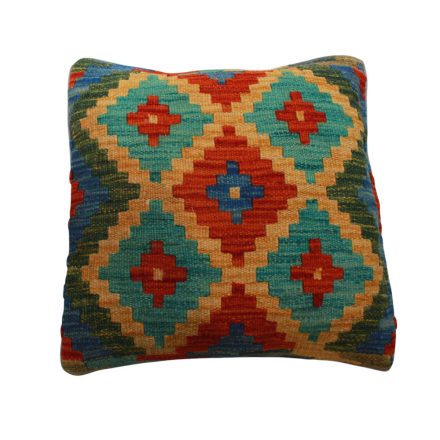 Hand woven cushion cover 45x45 Kelim decorative pillow