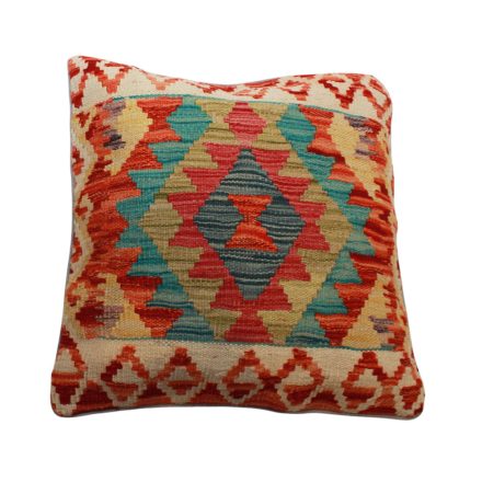 Kilim pillow case 45x45 hand woven decorative cushion