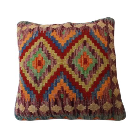 Hand woven cushion cover 45x45 Kilim decorative pillow