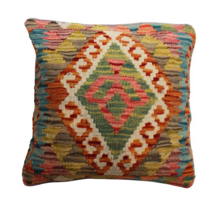 Kelim pillow case 45x45 hand woven decorative cushion