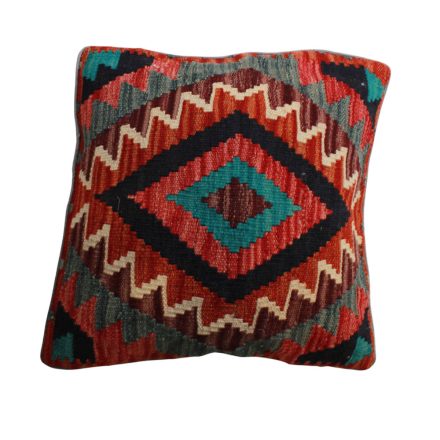 Kelim cushion 45x45 hand woven pillowcase