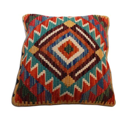 Handwoven decorative cushion 45x45 Kelim pillowcase