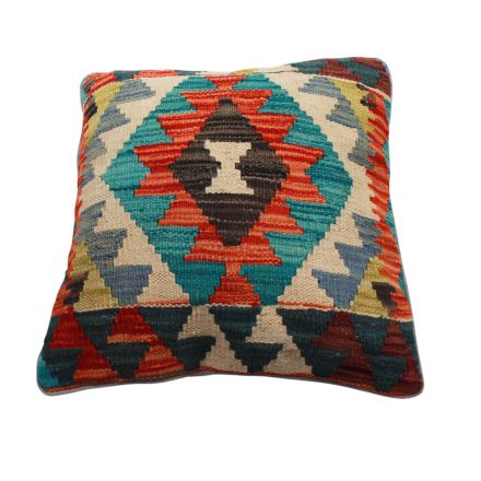 Kelim pillow 45x45 hand woven pillow cover