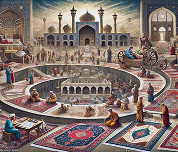 history of Iranian Persian rugs