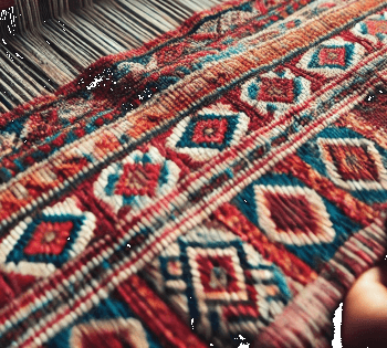 Hand looms of Kelim rugs